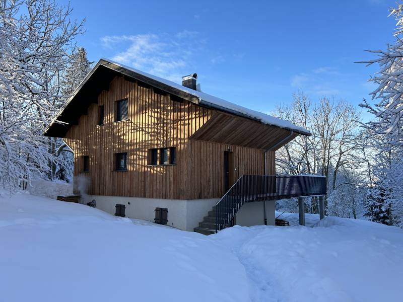Architecte pour la rénovation d'un chalet à Lamoura (39)