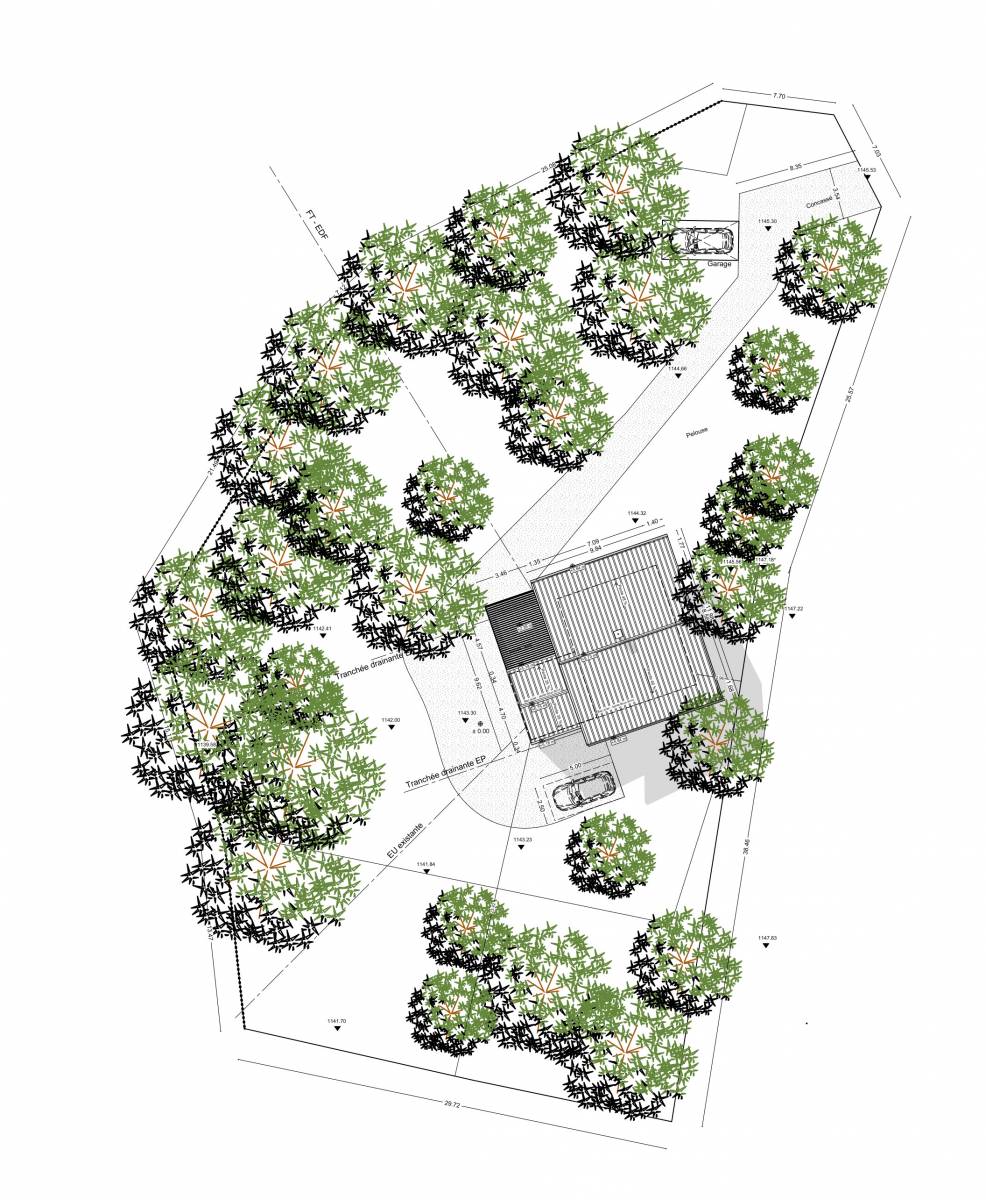 Architecte pour la rénovation d'un chalet à Lamoura (39)