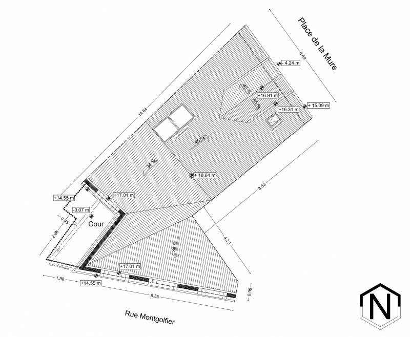 Rénovation d'un immeuble de rapport à Annonay (07)