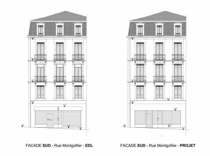 Rénovation d'un immeuble de rapport à Annonay (07)
